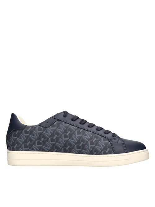 Sneakers model KEATING LACE UP in leather and eco-leather MICHAEL KORS | KEATING LACE UP LEATHER-EMPIRE MK SIG SMBLU